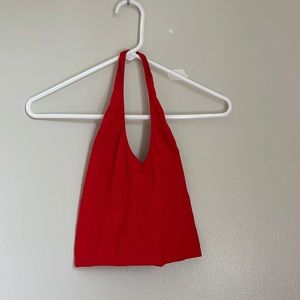 Urban Outfitters Out from Under Red Halter Top
